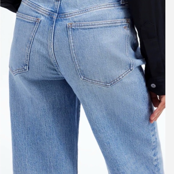Madewell-Perfect Vintage Wide-Leg Crop Jean. Size: 27 - Picture 4 of 11